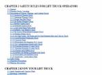 repair manual Cat Lift Trucks DP40N1, DP45N1, DP50CN1, DP50N1, DP55N1 Operation & Maintenance Manual PDF - 1