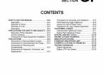 repair manual Cat Lift Trucks K21, K25 Gasoline Engine Service Manual PDF - 2