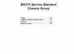 repair manual Hitachi Wheel Loader ZW370 Workshop Manual PDF - 3