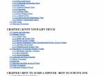 repair manual Cat Lift Trucks ECS14N, ECS16N, ECS18N Operation & Maintenance Manual PDF - 1