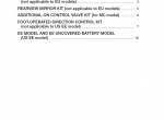 repair manual Cat Lift Trucks EP16KT, EP18KT, EP20KT Options Supplement Service Manual PDF - 1