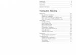 repair manual Cat Lift Trucks M70D, M80D, M100D, M120D Power Train Testing & Adjusting Manual PDF - 1