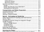 repair manual Cat Lift Trucks NSP22, NFP22 Operation & Maintenance, Service Manual PDF - 1