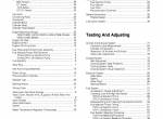 repair manual Cat Diesel Engine 2.5L (XD3P) Specifications Systems Operation Testing & Adjusting Manual PDF - 1