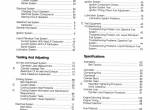 repair manual Cat Gasoline Engine 2.0L (XN1P) Specifications Systems Operation Testing & Adjusting Manual PDF - 1