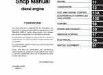 repair manual Cat Lift Trucks 6M60-TL Diesel Engine Service Manual PDF - 1