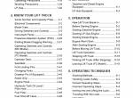 repair manual Cat Lift Trucks P, PD Series FC/MC Operation & Maintenance Manual PDF - 2