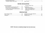 repair manual Cat Lift Trucks Two Speed T100D, T125D, T150D Service Manual PDF - 1