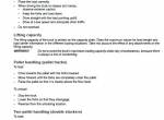 repair manual Cat Lift Trucks NR14N, NR14NH, NR16NC, NR16NHC, NR16NS, NR16NHS, NR16N, NR16NH, NR20NH, NR25NH OMM - 1