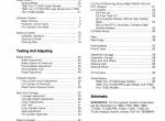 repair manual Cat Lift Trucks T60D-T90D, TC100D, TC120D PRH, T100D, T125D, T150D Vehicle Systems Testing Adjusting - 1