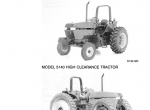 repair manual Case 5130-5140 Tractor’s PDF Operator’s Manual - 1