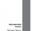 repair manual Case 8910, 8920, 8930, 8940, 8950 Tractors PDF Operator’s Manuals - 1