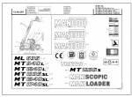 spare parts catalog Manitou Loaders ML635, MT940L, MT1240L, MT1335SL, MT1340SL, MT1740SL Parts Catalog PDF - 1