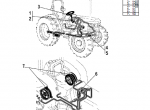 spare parts catalog John Deere TRATORES 5605 E 5705 Parts Catalog PDF - 3