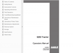 repair manual Case 9240, 9250, 9260 Tractors PDF Operator’s Manual in PDF - 1