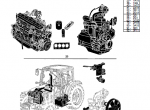 spare parts catalog John Deere Tractors 6405 E 6605 Parts Catalog PDF - 1