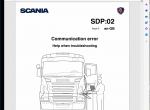 Diagnostic Software Scania Diagnos & Programmer 3 (SDP3) 2.66.1.3 w/Xcom 2.54 - 5