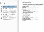 repair manual Tigercat Feller Buncher 720E Operator’s Manual PDF - 1