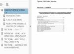 repair manual Tigercat Feller Buncher 726D Operator’s Manual PDF - 1