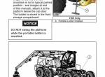 repair manual Tigercat Harvester 1100 Series Vehicle Moving & Transporting Instructions PDF - 2