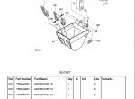 spare parts catalog Kubota BH65 Backhoe Parts Manual PDF - 1