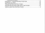 repair manual Tigercat Logger 800 Series Vehicle Moving & Transporting Instructions PDF - 1