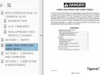 repair manual Tigercat Mulcher M760 Operator’s Manual PDF - 1