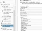 repair manual Tigercat Trencher T726G Operator’s Manual PDF - 2