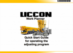 Diagnostic Software Liebherr LICCON Work Planner v6.21 Mobile & Crawler Crane 2022 - 1