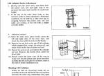 repair manual Cat GP15, GP18, D20, DP25, DP30, DP35, DP20,DP25,DP30, DP35 Mast Supplement Service Manual - 3