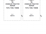 repair manual New Holland TK76, TK85, TK85M Crawler Tractor Repair Manual PDF - 1