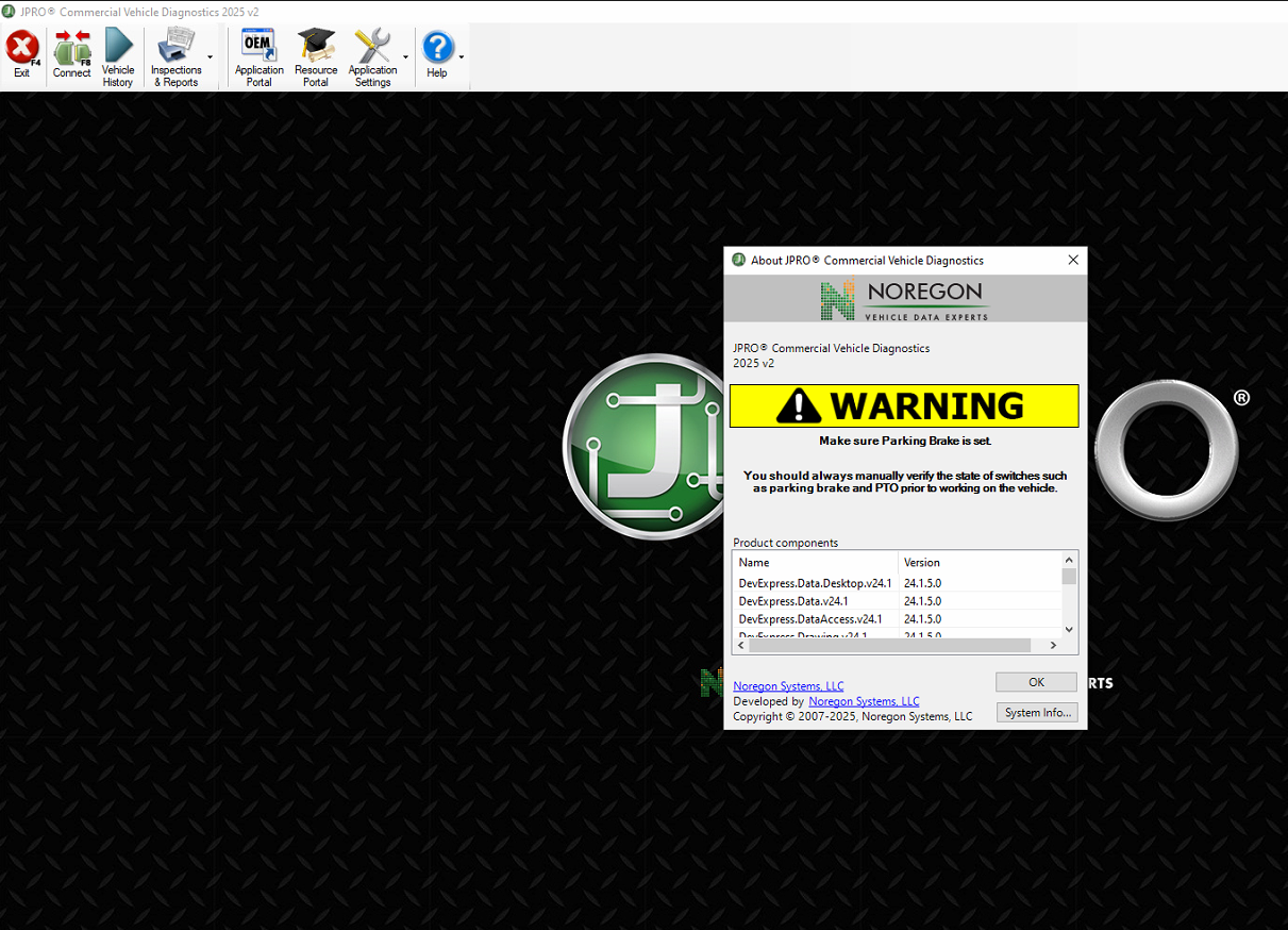 JPRO 2025 V2 diagnostics — live data and fault code analysis