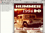 spare parts catalog Hummer H1 1994 - 1