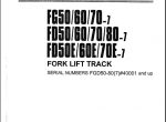 repair manual Komatsu Forklift 2009 - 5