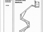 repair manual Simon ForkLift - 1