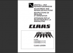 repair manual Claas Conspeed 8-75 FC, Conspeed 6-75 FC - 1