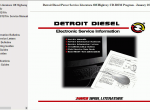 repair manual Detroit Diesel Power Service Literature Off-Highway - 1