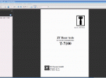 repair manual Deutz Rear Axle T-7100 - 1
