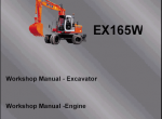 repair manual Fiat Hitachi Excavators EX - 2