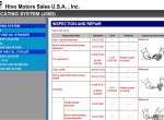 repair manual Hino Workshop Manual 2005 - 2