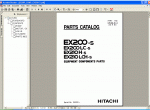 spare parts catalog Hitachi Heavy Equipment EX, ZX, LX Series Parts Catalogs - 4