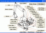 spare parts catalog Hitachi Excavator Medium Size & Crane - 2