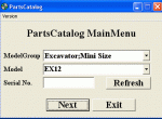 spare parts catalog Hitachi Excavator Small Size - 1