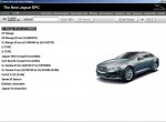 spare parts catalog Jaguar  2011 - 2