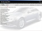 spare parts catalog Jaguar  2011 - 3