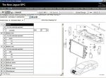 spare parts catalog Jaguar  2011 - 4