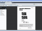 repair manual Komatsu 150A with 6D102E-1 Series Engine, 6D102-1 Series Engine - 1