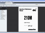 repair manual Komatsu 210M with QSK-19 Series Engine - 1