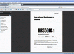 repair manual Komatsu BR550JG-1 with 6D125E-2 Series Engine - 1