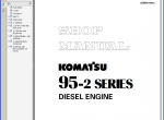 repair manual Komatsu CSS Service Engines - 3